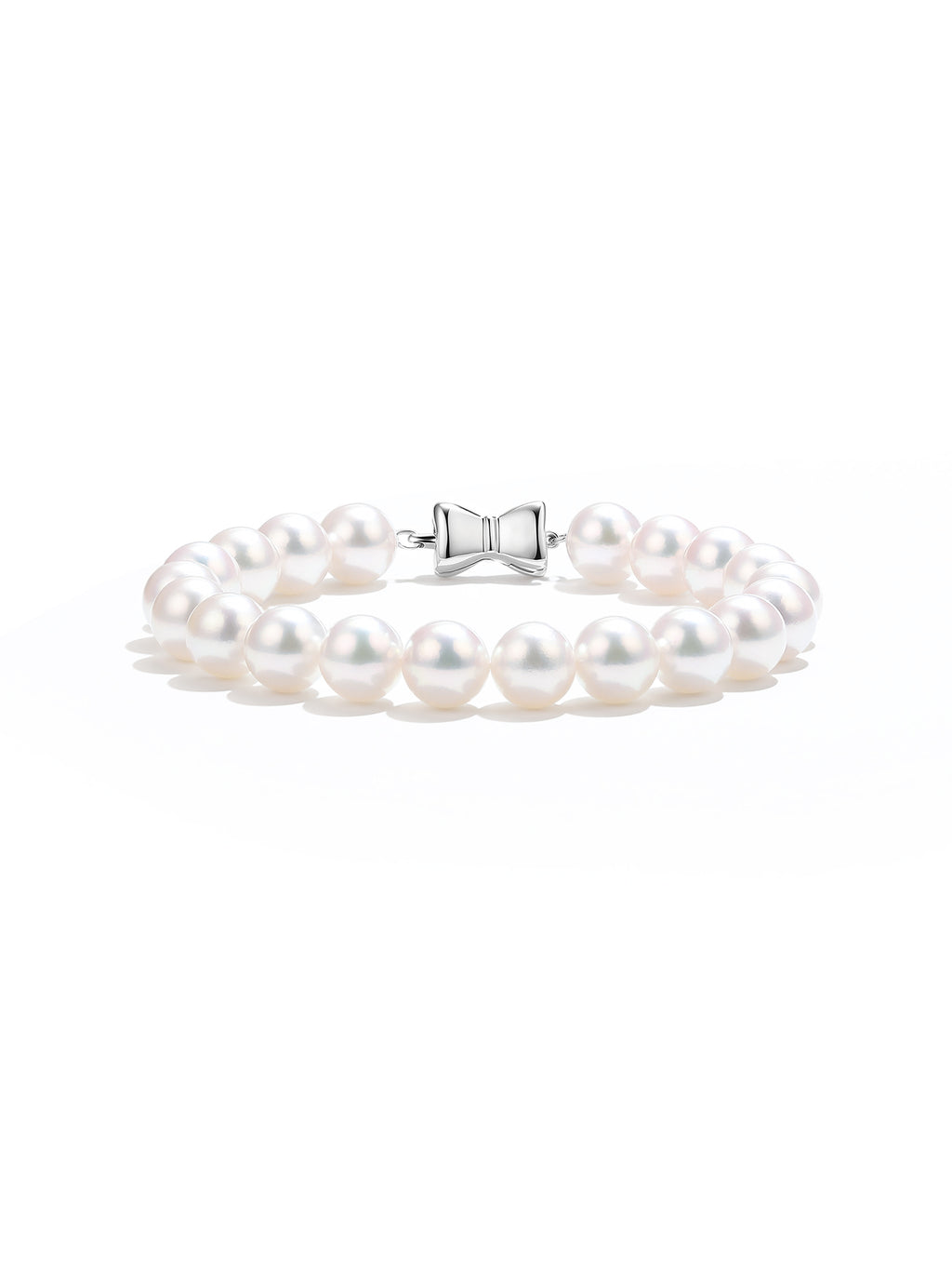 Genuine AAA Grade Natural Japanese Akoya Saltwater Pearl Bracelet High Mirror Luster Pearl Jewelry Gift for Women