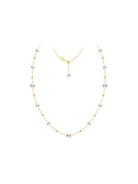Akoya Saltwater Pearl 18K Gold "Starry Sky" Necklace