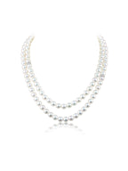 Japanese Akoya Saltwater Pearl Saltwater Pearl Necklace AAA Clean Surface Genuine Cultured Pearl Fine Jewelry