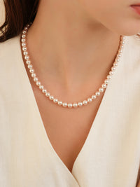 GUILD Akoya pearl 925 strand necklace