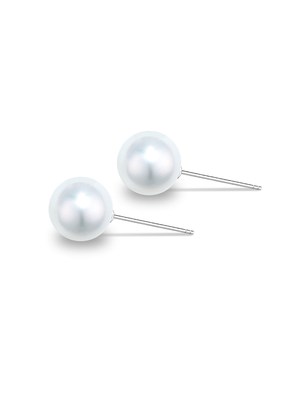 Classic style Certified Natural Golden South Sea Pearl Earring Perfect Round High Luster Luxury Wedding Jewelry for Her