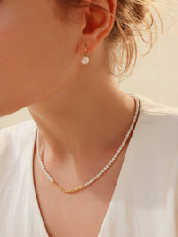 Japanese Akoya Saltwater Pearl Saltwater Pearl Earrings AAA Clean Surface Genuine Cultured Pearl Fine Jewelry