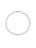 Freshwater Pearl and 925 Silver Beaded Necklace