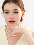 Japanese Akoya Saltwater Pearl Saltwater Pearl Earrings AAA Clean Surface Genuine Cultured Pearl Fine Jewelry