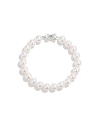 Genuine AAA Grade Natural Japanese Akoya Saltwater Pearl Bracelet High Mirror Luster Pearl Jewelry Gift for Women