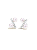 Japanese Akoya Saltwater Pearl Saltwater Pearl Earrings AAA Clean Surface Genuine Cultured Pearl Fine Jewelry