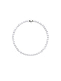 GUILD Exceptional Aurora Natural Cultured Freshwater Pearl 18K Strand Necklace
