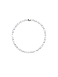 GUILD Exceptional Aurora Natural Cultured Freshwater Pearl 18K Strand Necklace